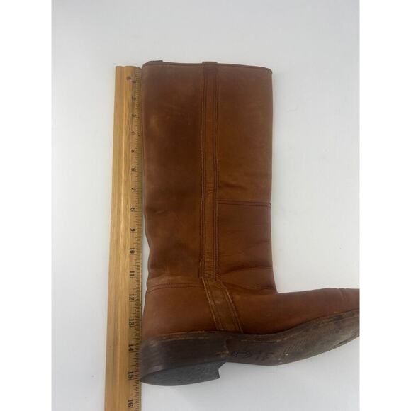 Boden Riding Boot Womens Size 6 37 Brown Leather Boho Western Rodeo Cowgirl - Picture 8 of 9
